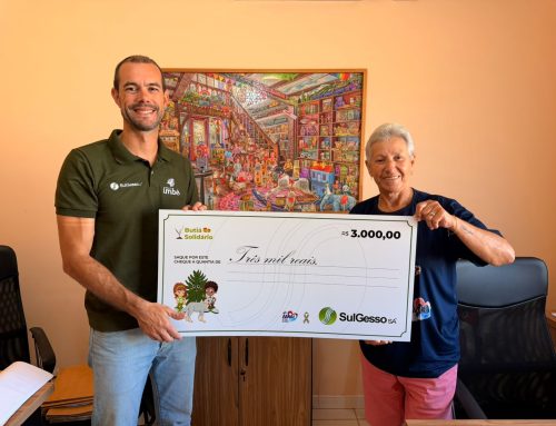 SulGesso realiza entrega de recursos arrecadados durante a 2ª Festa do Butiá